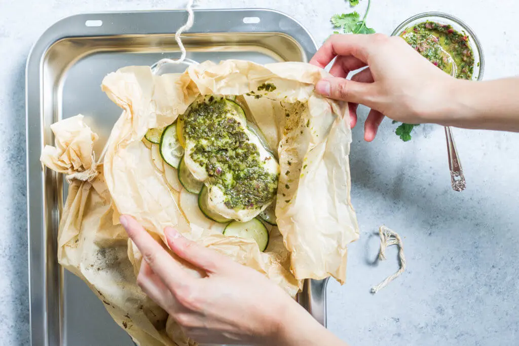 Halibut en Papillote for WOLF Gourmet via Food by Mars