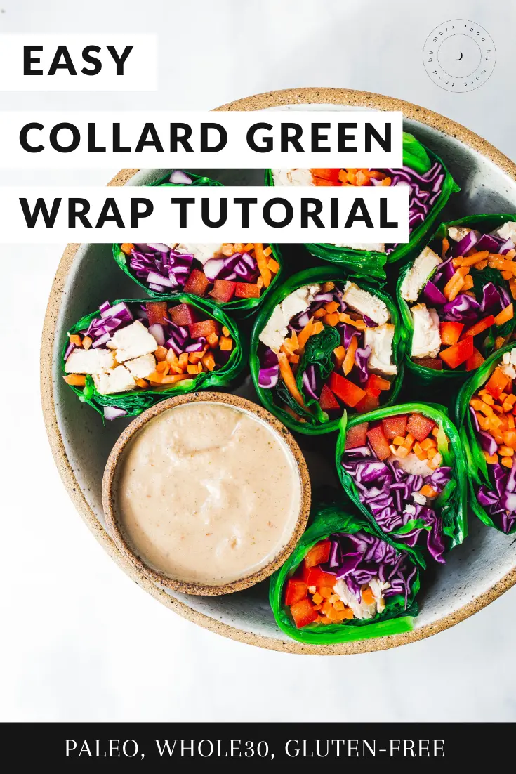 how to make collard green wraps (paleo, whole30, aip, gluten-free) via Food by mars