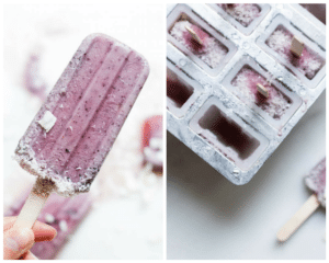 Berries & Coconut Cream Popsicles