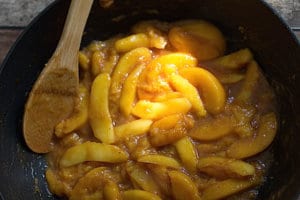 Leo Birthday Post & Recipe: Spiced Peach Pie (V + GF)