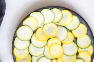 Summer Squash Carpaccio (V + GF)