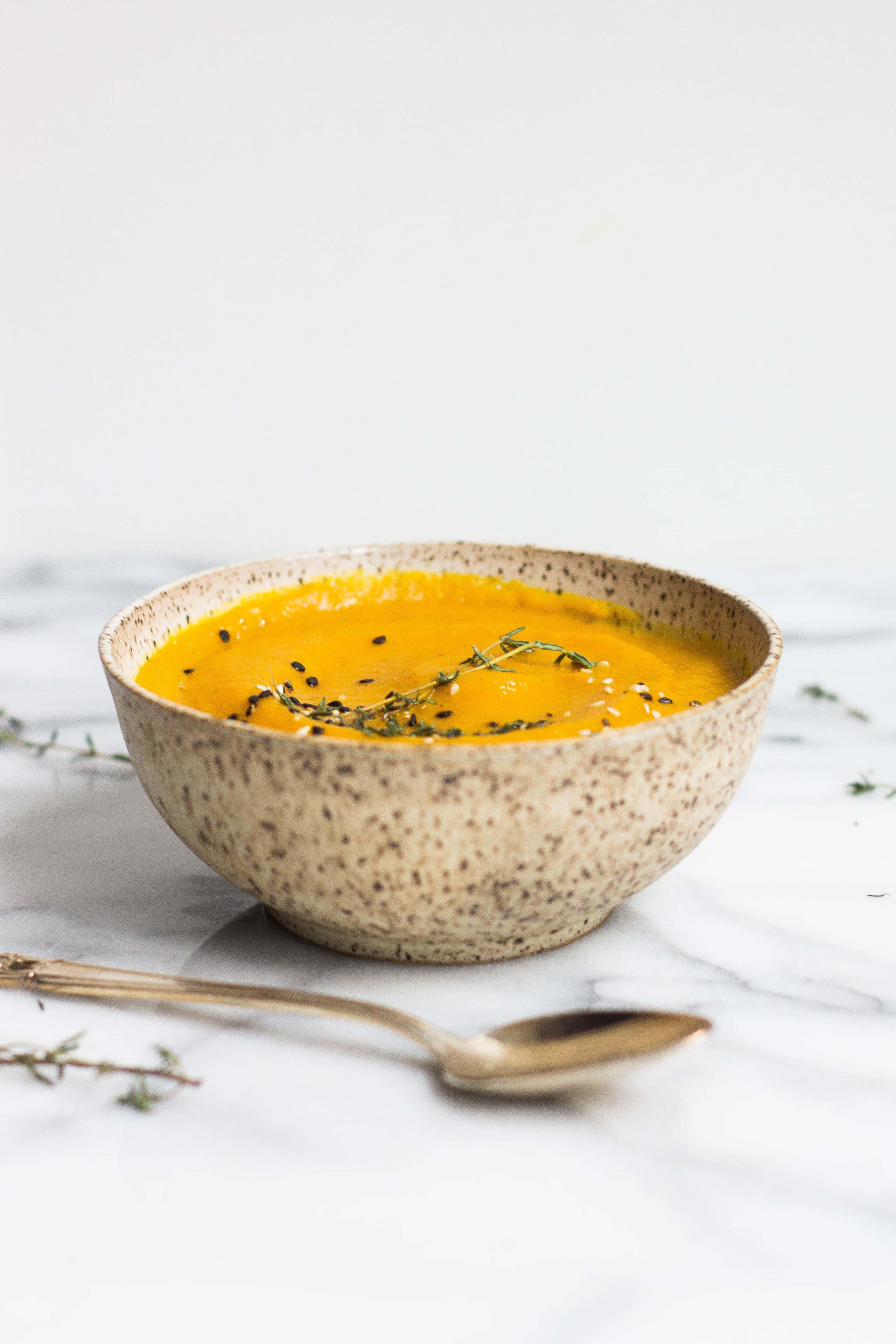 Creamy Squash, Pear and Ginger Soup (paleo, vegan, gluten-free, whole 30) How To Make Butternut Squash Soup recipe via Food by Mars