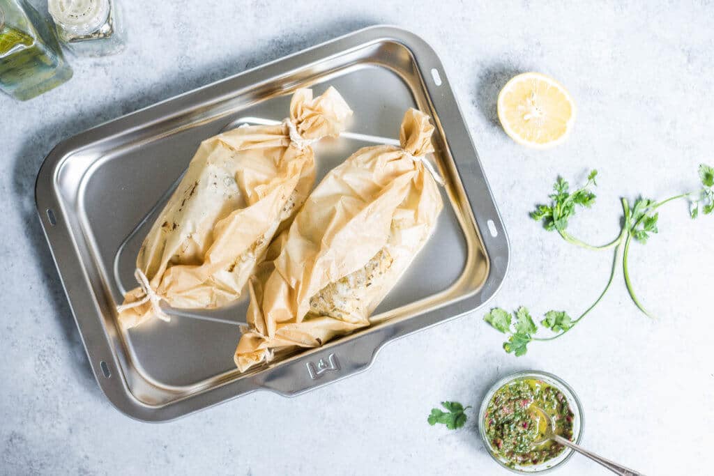 Halibut en Papillote for WOLF Gourmet via Food by Mars