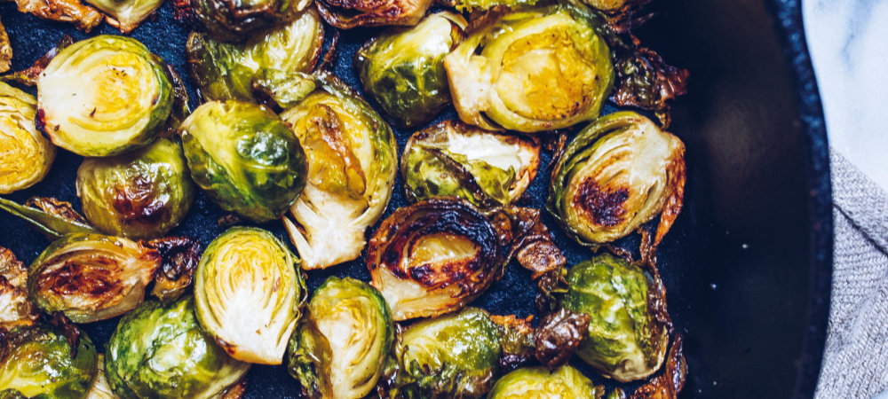 paleo roasted brussels sprouts via food by mars