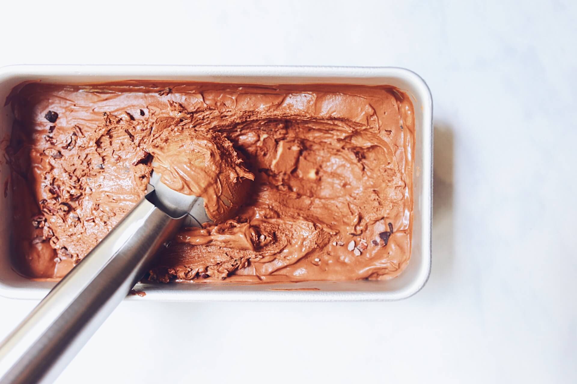 Paleo, Dairy-free Chocolate Custard Ice Cream
