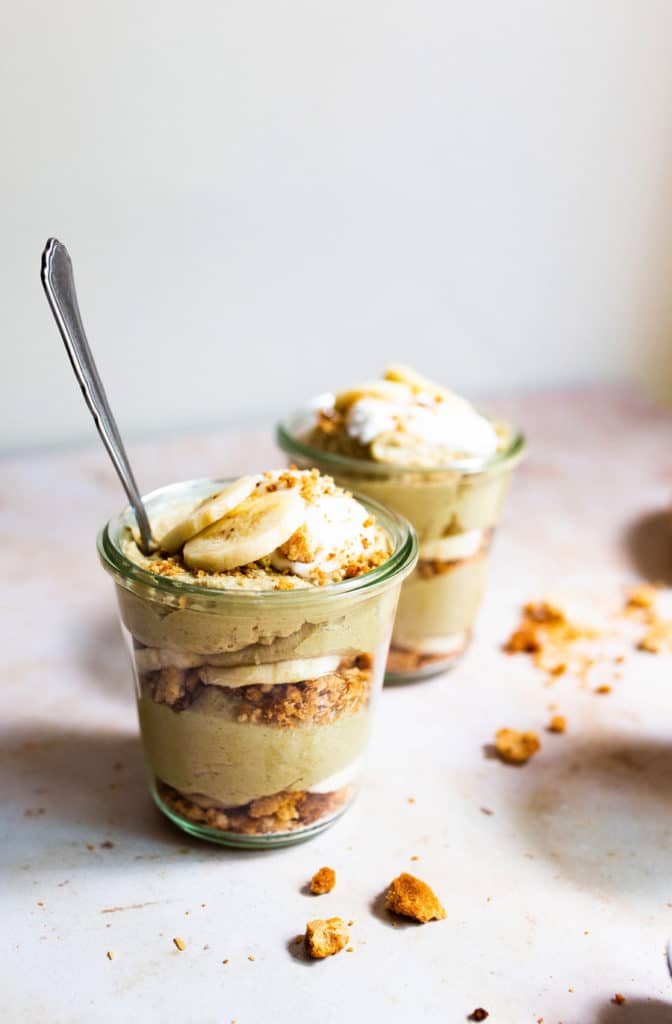 Paleo Banana Cream Pie Parfaits (AIP, Dairy-free, Egg-free, Gluten-free) via Food by Mars
