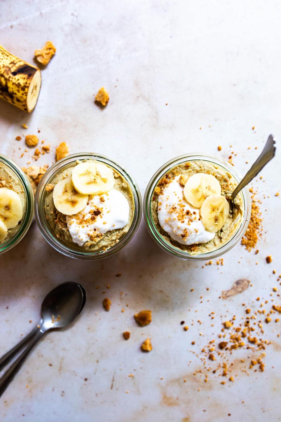 Paleo Banana Cream Pie Parfaits (AIP, Dairy-free, Egg-free, Gluten-free) via Food by Mars