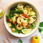 Green Coconut Curry with Shrimp (Paleo, Whole30) via Food by Mars