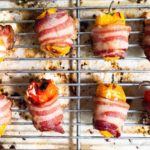 Bacon Wrapped Sweet Pepper Poppers via Food by Mars (paleo-friendly)
