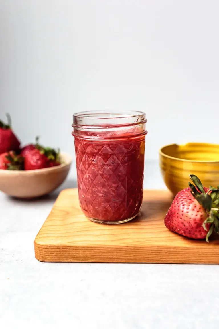 homemade paleo strawberry jam