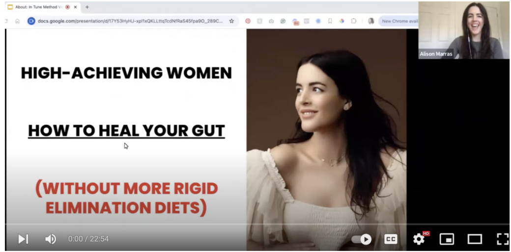 image of a video player
