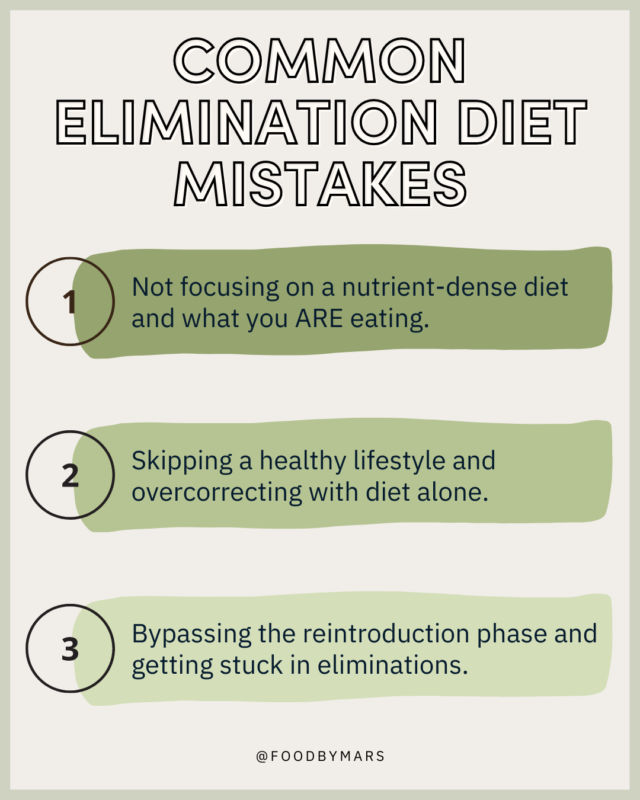 SAVE this post to avoid these common mistakes when it comes to implementing an elimination diet like AIP or otherwise!​​​​​​​​
​​​​​​​​
Losing focus on what you ARE eating and missing out on a nutrient-dense diet including broths, organ meats, fish, and veggies to help heal while you eliminate.​​​​​​​​
Overcorrecting with diet alone and missing the bigger picture of a healthy lifestyle. Food is important, but so is sleep, stress, and avoiding toxins.​​​​​​​​
Bypassing the reintroduction phase and getting stuck in eliminations or a restrictive mindset for the long haul.​​​​​​​​
It's easy to get sucked into these traps when you're trying to heal your gut—but doing so can stall and even prevent your healing. If you focus on eating well and taking care of yourself holistically (not just with food), you'll be able to heal from the inside out and find lasting results that will support you longer than any "quick fix" could.​​​​​​​​
​​​​​​​​
💬Need help? DM me with "Help!" and we'll chat about how I can support you in my coaching program. ​​​​​​​​
​​​​​​​​
#antiinflammatorydiet #autoimmunepaleo #aipdiet #aiprecipes #pcosdiet #fertilityjourney #chronicillness #autoimmune #thyroidproblems #healthywife #momswhohustle #bossmama #realfood #guthealing