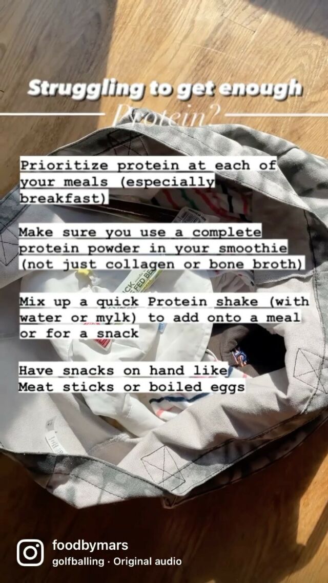 SAVE this post to meet your protein needs with ease! 

We all know how important protein intake is for health, recovery, muscle building, etc., but let's be real. We can't all sit around eating steaks all day. 

And you don't have to! Don't overthink it. 🧠 Getting your protein in is easier than you think. Here are some of my favorite ways: 

-Starting each meal with a high-quality source
-Having snacks like meat sticks or hardboiled eggs on hand. AT. ALL. -TIMES.
-Mixing up a quick protein shake (with water or mylk) to add onto a meal or for a quick snack
-Adding complete protein powder (not just collagen or bone broth) to my smoothies

Do you have any protein tips and tricks I should know about? Leave 'em down in the comments below! 👇

#antiinflammatorydiet #autoimmunepaleo #aipdiet #healthyfats #pcosdiet #fertilityjourney #hashimotos #pcosawareness #youdontlooksick #chronicillness #thyroidwarrior #autoimmune #thyroidproblems #healthywife