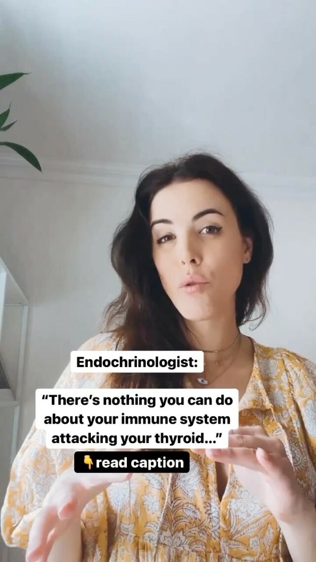 WHERE DO I EVEN BEGIN??🤯

I was told this repeatedly.

1️⃣This is why you’re likely not getting a FULL COMPREHENSIVE thyroid panel… bc the practitioner running it wouldn’t treat you any differently if you turn out to be autoimmune with elevated thyroid antibodies. They don’t think anything can be done about it.

🦋I recommend @palomahealth at home kit (use FOODBYMARS for $30 off) for this reason for a better test and you can schedule a call with one of their doctors to review OR find a naturopath or functional doctor to get it done.

2️⃣You can absolutely support your immune system (especially with GUT HEALING), remove triggers and heal root cause issues that’s triggering immune responses. Is it easy? Is it straightforward? Mmmm not really 😂🤯 But with patience, support, and self-compassion… you can get there. I did. And it’s a constant shift and lifestyle, not a “cure”. 

3️⃣ I don’t live in a body that attacks itself, you don’t have to either. There’s plenty of other possibilities to the “your body attacks it’s own tissue” for autoimmunity thing we’ve been fed. Once again, let’s bring that self-compassion and open-mindedness if you want to heal.

🙋🏻‍♀️I’m chatting about the THYROID-GUT CONNECTION tomorrow (Monday, 2/19) on a free Zoom sesh. Want in?

👉Comment “ZOOM” and I’ll send the registration link!

#autoimmunedisease #autoimmunity #hashimotos #chronicillness #aipdiet #aippaleo #nutritionaltherapy #thyroid #hypothyroidism #thyroidgutconnection #guthealingforthyroid #guthealingforwomen