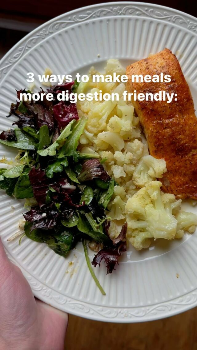 It’s not all about eliminating more types of foods from your diet…

📣If you’re not breaking down the food, it’s not digesting.

What can you try?👇 Share with a bloated friend!😂

#nutritiontips #guthealthmatters #bloatedbelly #autoimmuneprotocol #lowfodmap #hashimotosdisease