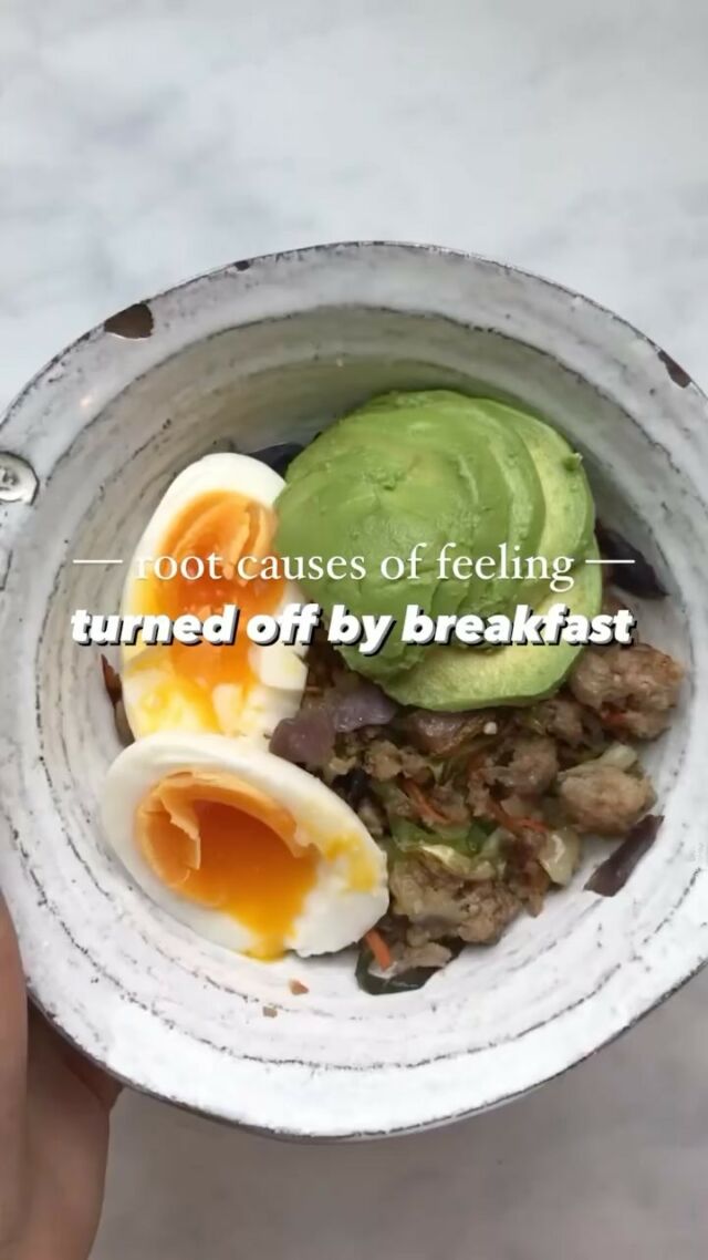 Ever feel “turned off” by breakfast? It’s less of a personality trait and a bit more of a red flag. 🚩

It can be a vicious cycle to break, but one that can change your life, give you more energy all day, reduce sugar cravings, and more.🔥🔥🔥

This is something I help clients with by supporting the body at a root cause level with nutrition and lifestyle. (Link in bio to apply)

⚡️Follow @foodbymars for more gut healthy tips and recipes.

#guthealth #ibs #guthealing #sibo #bloat #sugarcravings #hashimotos #acidreflux #autoimmunedisease #aipdiet
