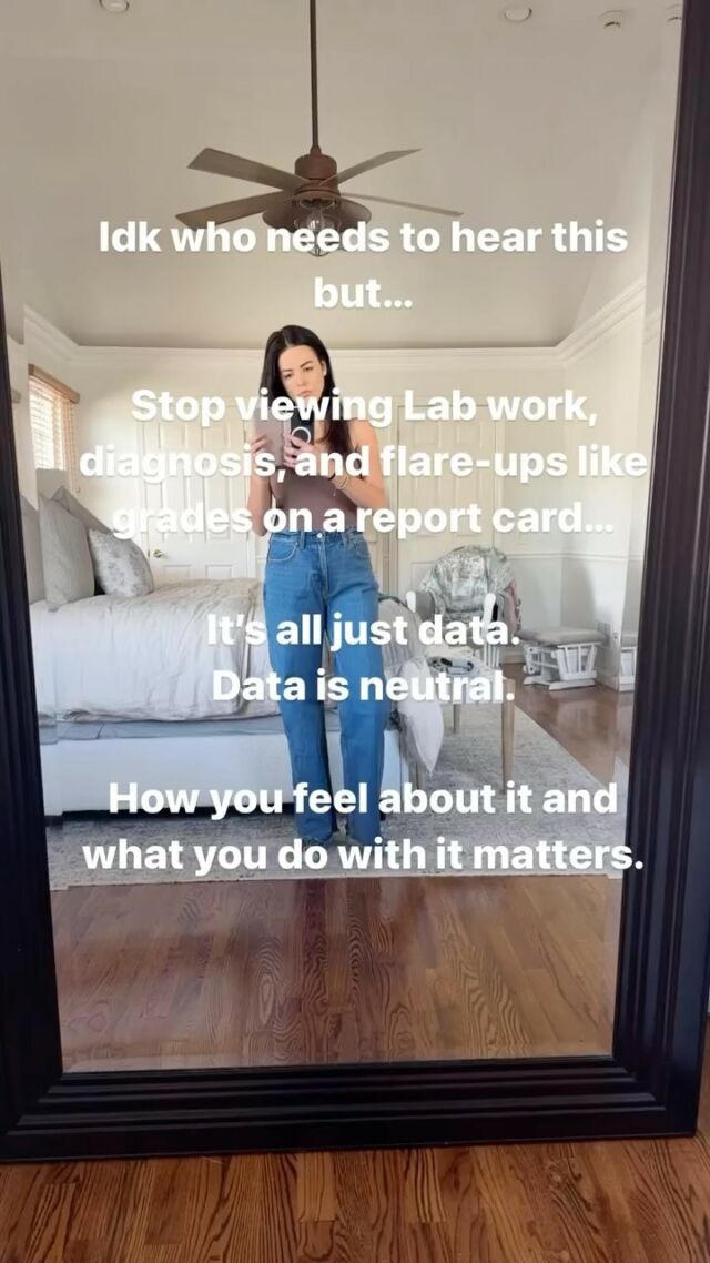 Unpopular opinion: We heal from a state of self-compassion, neutrality, peace… playing that long game. Your body isn’t a broken thing to “fix”. 

❤️These reframes can mean the difference of you being more able to be present in your body and life again without symptoms or “grades” holding you back…

🙋🏻‍♀️we like getting our clients in action on a holistic roadmap for the long haul that addresses their root cause issues so the body can do the rest (and what it does best).

💬Comment “THRIVE” to chat about getting my help to see if it’s a fit!

#ibs #autoimmunedisease #hashimotos #sibo #autoimmunedisease #hashimotos #celiac #crohns #aipdiet