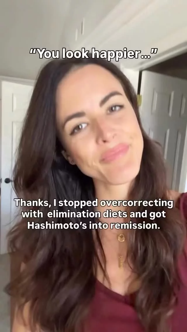 👉Comment “STEPS” for my free training to heal your gut without constant restriction.

I’m living proof it’s possible along with hundreds of my clients. Nourishing your body does not equal 20 elimination diets, stress, and isolation, sis. You’ve got a life to live.

#hashimotos #ibs #autoimmunedisease #aipdiet #foodsensitivities