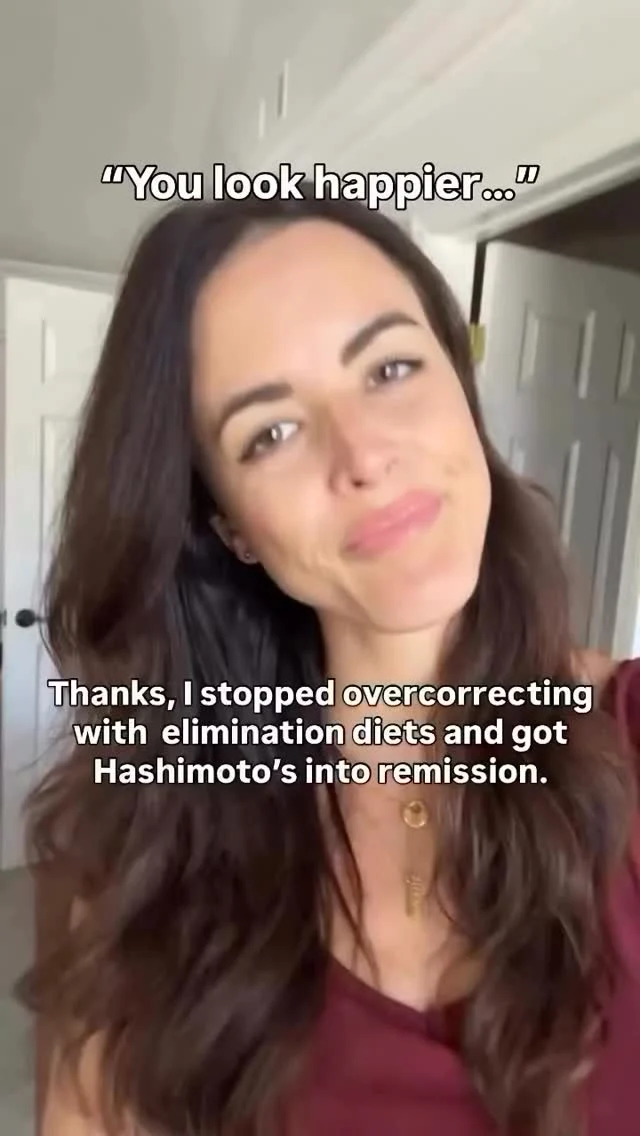 👉Comment HEAL to join Tuesdays LIVE gut healing masterclass (without the elimination diet rollercoaster) ✨

Gut healing and getting thyroid antibodies is one of the main keys to remission, better energy, hair regrowth, stronger metabolism, and EATING LIKE A HUMAN again.

See you there!

#hashimotos #ibs #autoimmunedisease #sibo #aipdiet