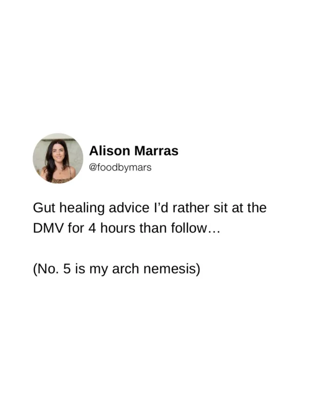 👉Comment STEPS to see how we roll with gut healing (without overcorrecting with any of these things 💖)

#ibs #guthealing #guthealth #hashimotos #foodsensitivities