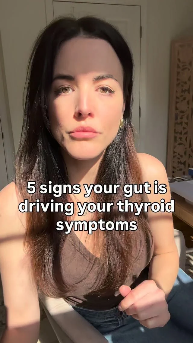 👉Comment “AUDIT” for the link to save your spot this Friday!

5 signs your gut is driving your thyroid symptoms…

1️⃣ Your food sensitivities keep getting worse even though you keep removing more foods. You’re not eating “bad” foods. Your gut lining is getting more permeable and your immune system is reacting to more and more things.

2️⃣ Your thyroid antibodies won’t come down no matter what you eat or supplement. 70-80% of your immune system lives in your gut. If the gut isn’t addressed, the antibodies won’t move.

3️⃣ You have joint pain, skin rashes, or headaches that seem random and unrelated. They’re not. That’s systemic immune activation, and it needs to be addressed with gut healing and detox support.

4️⃣ You react to foods differently depending on your stress levels. That’s your nervous system shutting down digestion in fight-or-flight mode. Your gut and your nervous system are the same conversation.

5️⃣ You’ve tried every gut protocol and nothing sticks. Because most gut protocols skip steps. North to south healing…nervous system first, digestion second, microbiome third, gut lining… is the only order that holds.

If you’re nodding at any of these, I want you at my free live Thyroid-Gut Audit this Friday April 10th at 12pm ET. We’re going deep on exactly how the thyroid and gut are connected and what to actually do about it while we audit YOUR symptoms.

No replay. Live only. 

👉Comment AUDIT for the link 🦋

#hashimotos #sibo #hypothyrodisim #ibs #guthealth