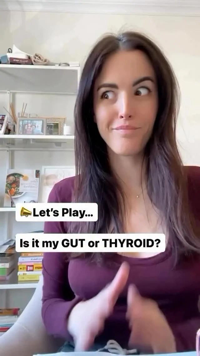 👉Comment AUDIT to join me TOMORROW, April 10th and lets detangle this.

🦋💩🙄The game where nobody wins!! Lol 😂 JK no but
really... my thyroid girlies get it. Sometimes it feels like a game of whack-a-mole with these symptoms that could be stemming from a million “root causes”, right?

We see this in my coaching practice regularly and hell, l’ve been there too. 

As mentioned in my previous post... there’s chicken and egg thing happening with many of these symptoms because of the thyroid-gut connection.

Come to my Thyroid-Gut Connection coaching call this
Monday to see what we do about it using Nutritional Therapy.

Comment “AUDIT” and I’ll send you the registration link!

#hashimotosthyroiditis #thyroidproblems #gutproblems #guthealthforwomen #ibsgirl sibodiet aipdiet