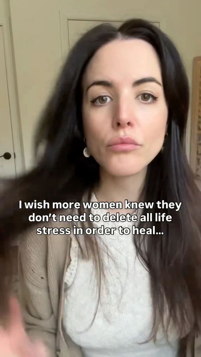 We can’t escape stress so building resilience with daily stress management, NS regulation, JOY and rest is critical. It’s also something we GET to do, right?

Just a loving reminder from me to you 💌

If you KNOW stress is triggering your digestive or autoimmune flares… grab my private BEAT THE BLOAT podcast for a 5-day gut reset.

👉Comment PRIVATE for the link to start now 💖

#hashimotos #ibs #autoimmunedisease #guthealth