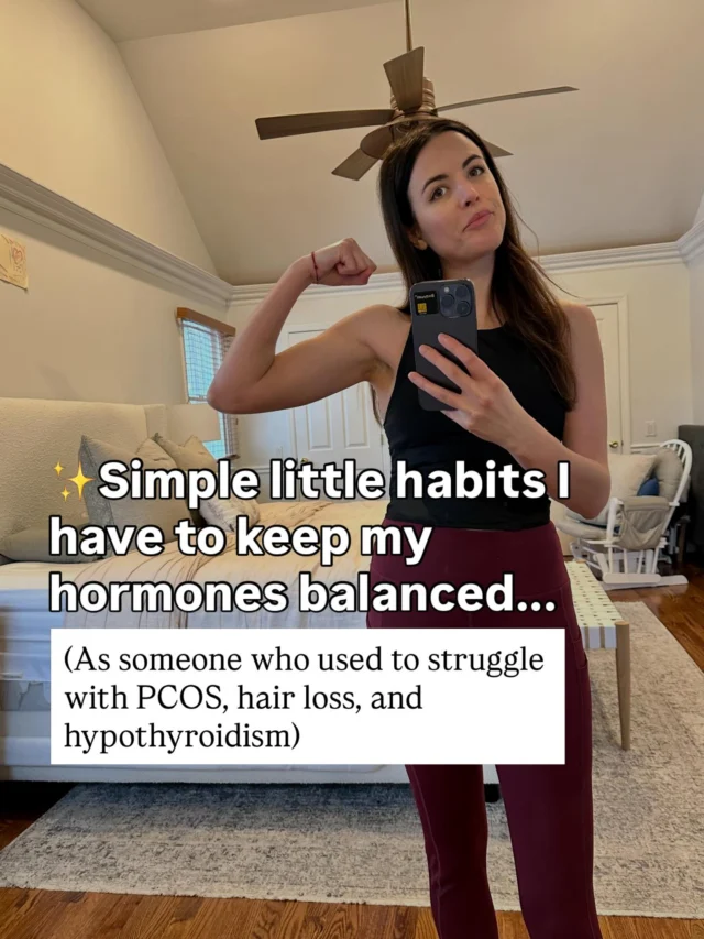 👉Comment HORMONES to join Mondays masterclass where you’ll learn the pillars to sustainable hormone balance (not more bandaids that fall short)

#hashimotos #hypothyroid #pcos #perimenopause #hairloss