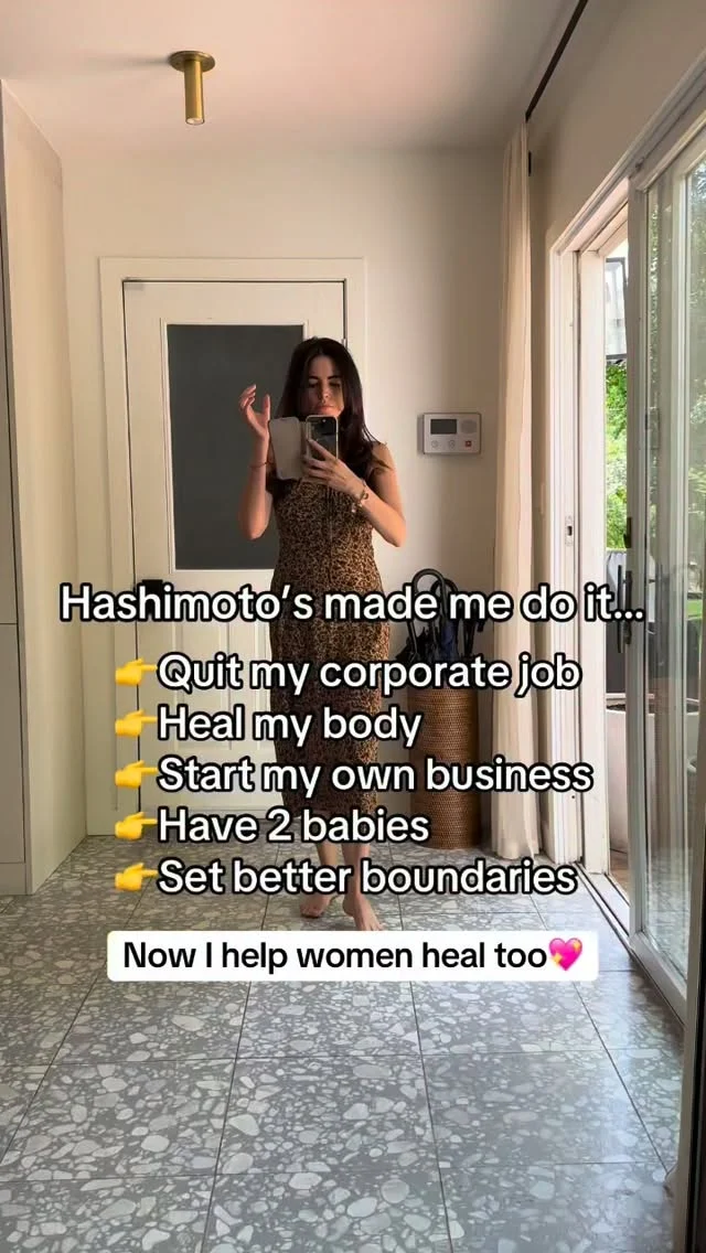 Welcome to all the new faces here, on this side of the internet everything happens FOR you 👑💖 

#hashimotos #autoimmunedisease #guthealth #guthealing #autoimmunehealing