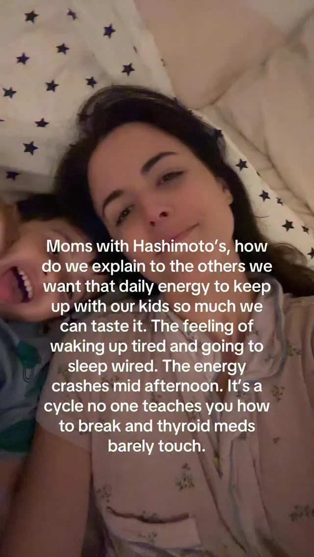 When I seriously addressed: Adrenals, thyroid, blood sugar balance, protein, proper fasting, sleep hygiene, circadian rhythm with key daily habits and nutrition… this loop ended. It’s exactly what helps our client turn this around in a couple of weeks. 

I put the pillars of Hashimoto’s healing in a cheatsheet for you. 

💪🦋Comment CHEAT SHEET and I’ll send it your way💖

#hashimotos #hashimotosdisease #hypothyroidism #autoimmunedisease #chronicfatigue
