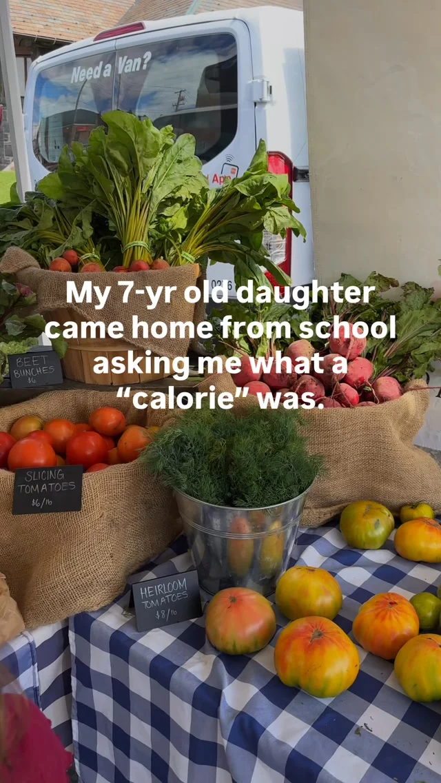 My 7-year-old came home from school last week and asked me, “Mom, what’s a calorie?”

I could tell it wasn’t really about calories. It was about something she overheard… a friend, a lunchbox comment, who knows. So I told her the technical answer (a calorie is just a unit of energy our food gives our body), and then I told her the part that actually matters:

We don’t need to count anything. We just need to listen.

Are you hungry? Are you full? Do you feel energized after you eat, or tired? Does your tummy feel good, or off? Sometimes we’re just too excited to notice we’re hungry at all, and that’s okay too.

When we pick our plate, we think about feeding our superheroes — all the amazing little systems in our body (like our immune system!) that work hard for us every day. We try to get a little bit of everything, mostly from foods nature made, because that’s how we help our superheroes do their job.

I also told her that some of her friends might hear different things about food at home, and that’s okay too…every family has different goals, and none of them are wrong.

And obviously it should be made with love. That’s non-negotiable. 😉

This is the kind of conversation I want to keep having with her, long before diet culture gets the chance to have it first.

I wonder what would’ve been different for us if we paid more attention to how our body interacted with our food before counting anything.

If you want me to share more about mom moments like this so we teach our kids better, I’d love to just lmk below💖

#hashimotos #autoimmunedisease #kidsnutrition #hashimotosmom