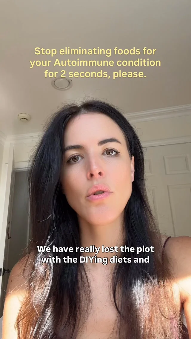 We have really lost the plot with DiY ‘ing diets and supplements without addressing things in parallel paths so you can actually heal your gut, reduce inflammation, and eat like a human again...

1. We heal the terrain with diet, lifestyle, etc. the unsexy boring stuff most people are winging it on without their data
2. TEST DONT GUESS with functional labs not just conventional-so your healing protocol is precise and strategic.

I’m teaching more about all of this TOMORROW, Sep. 15th.

👉Comment FREEDOM to get the link and reserve your spot 🎯💕

#hashimotos #ibs #autoimmunedisease #aipdiet #sibo